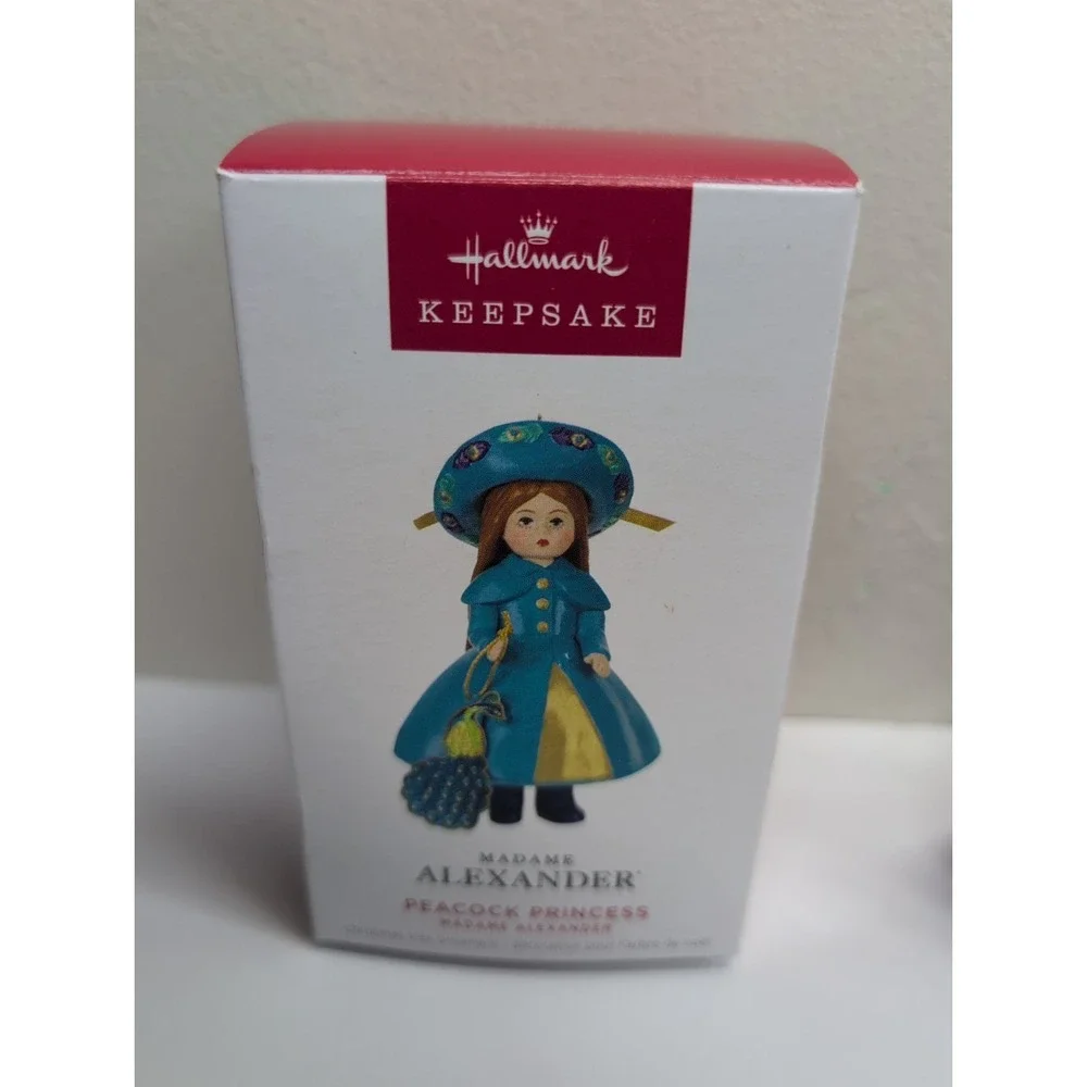 Hallmark PEACOCK PRINCESS MADAME ALEXANDER #29 IN SERIES 2024 Keepsake Ornament